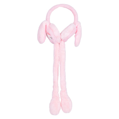 Plush Ear Moving Earmuffs With Magical Lights & Sound - Kitty