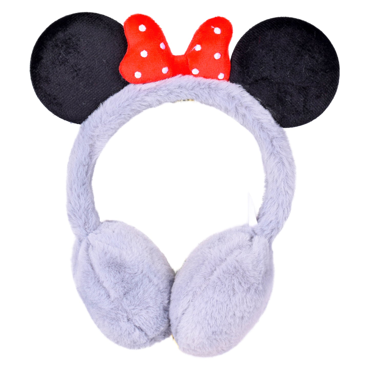 Cosy Kids Earmuffs with Magical Lights - Polka Dot Bow