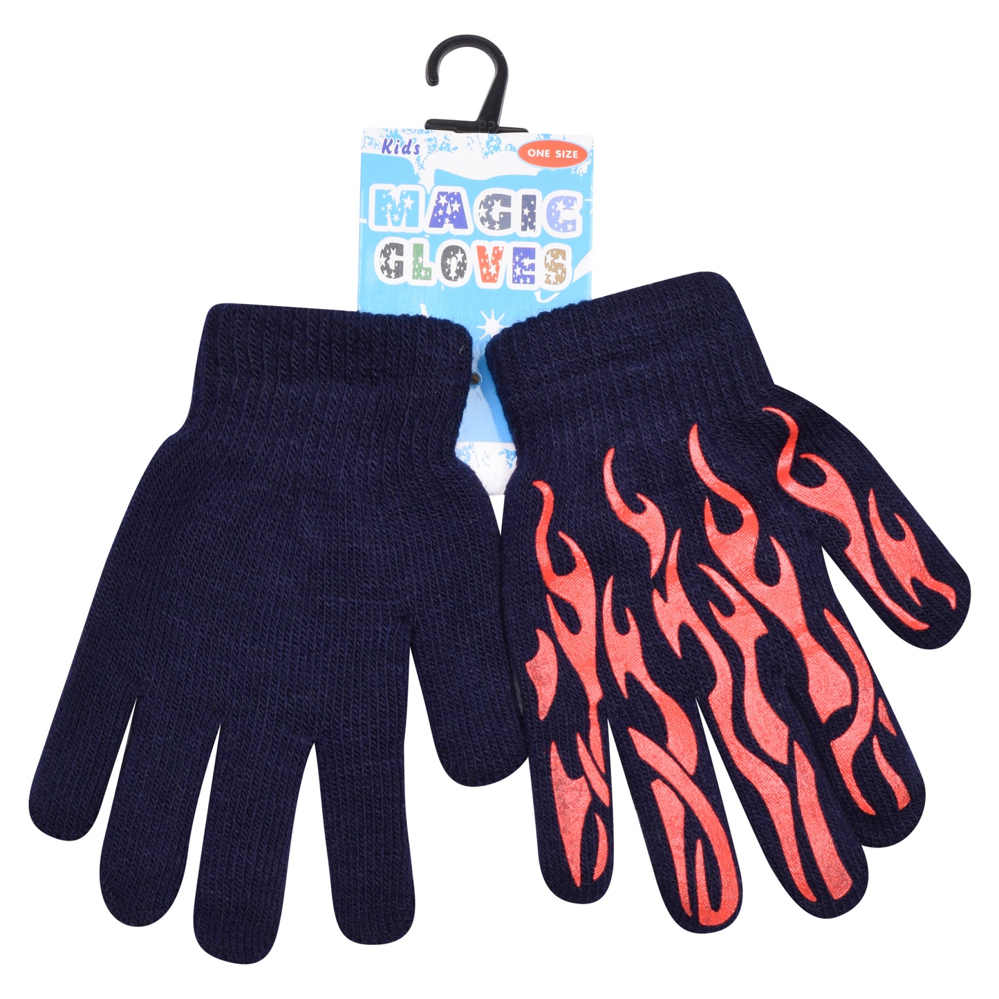 PRO HEAT™ Kids Thermal Magic Gloves - Flames (Assorted Colours)