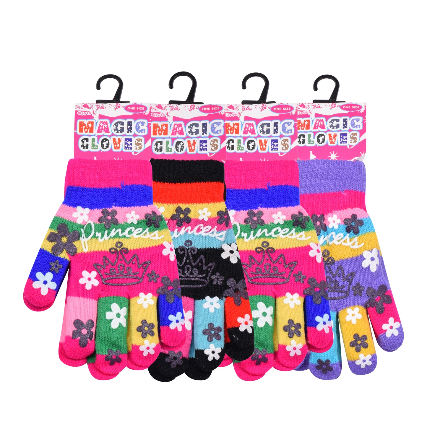 PRO HEAT™ Kids Thermal Magic Gloves - Princess (Assorted Colours)