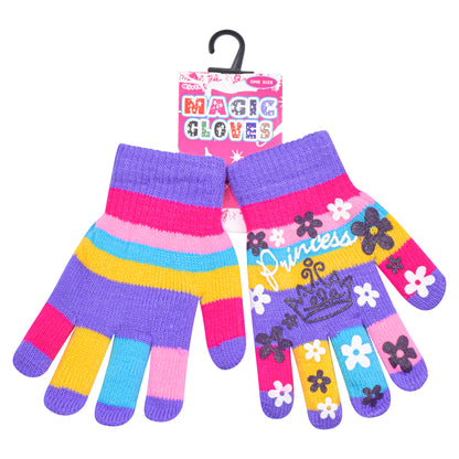 PRO HEAT™ Kids Thermal Magic Gloves - Princess (Assorted Colours)
