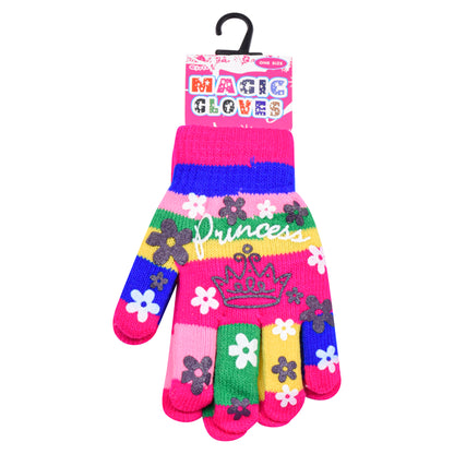 PRO HEAT™ Kids Thermal Magic Gloves - Princess (Assorted Colours)