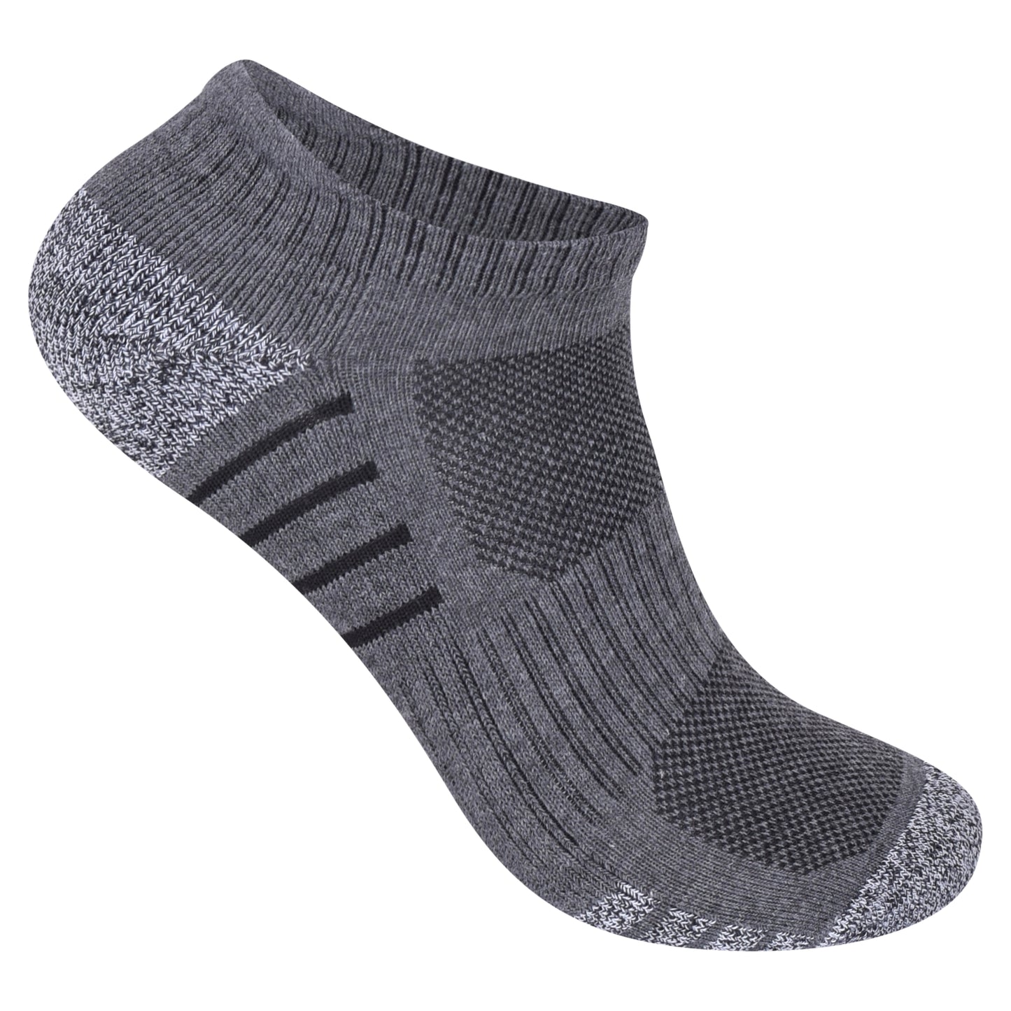 Mens Cushioned Trainer Socks - Assorted (12 Pairs)