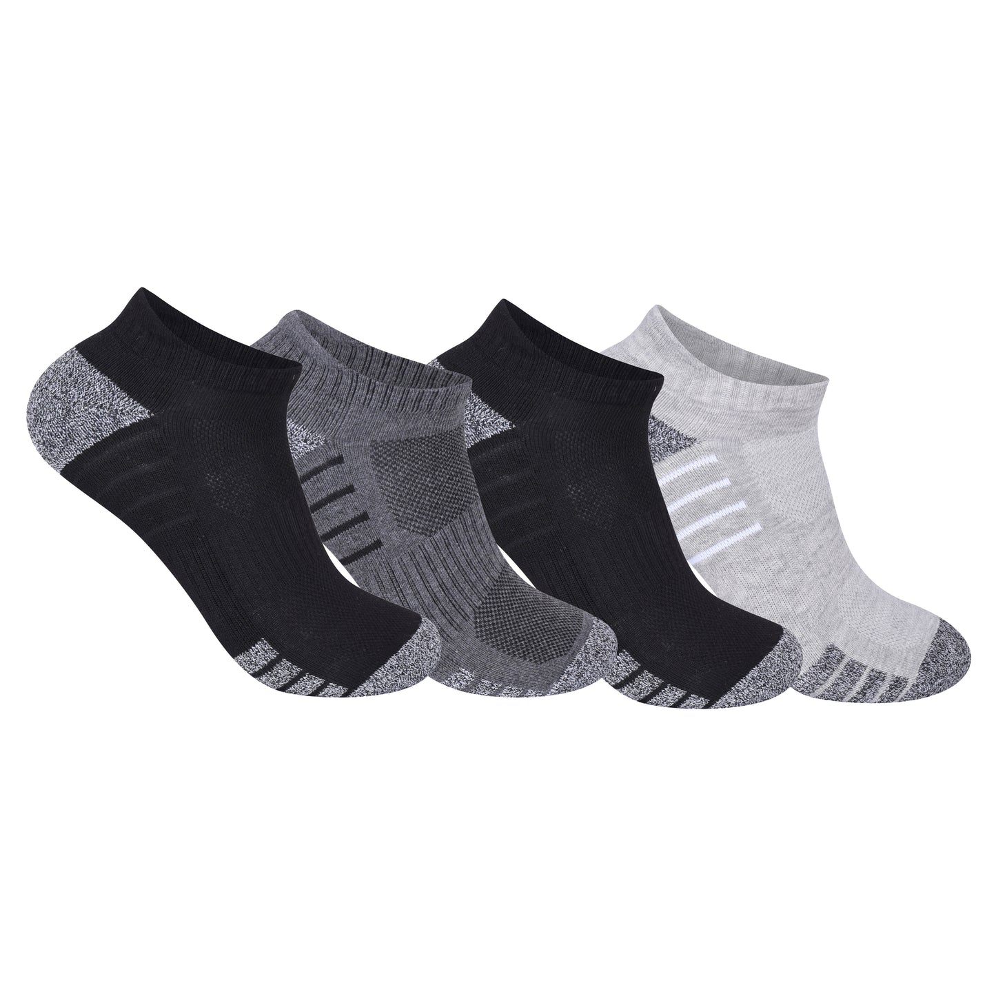Mens Cushioned Trainer Socks - Assorted (12 Pairs)
