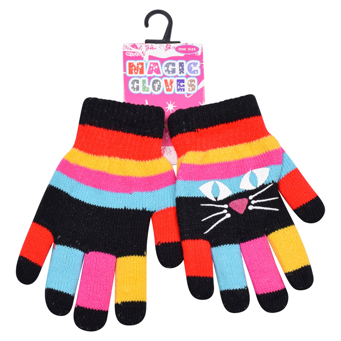 PRO HEAT™ Kids Thermal Magic Gloves - Cat (Assorted Colours)