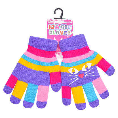 PRO HEAT™ Kids Thermal Magic Gloves - Cat (Assorted Colours)