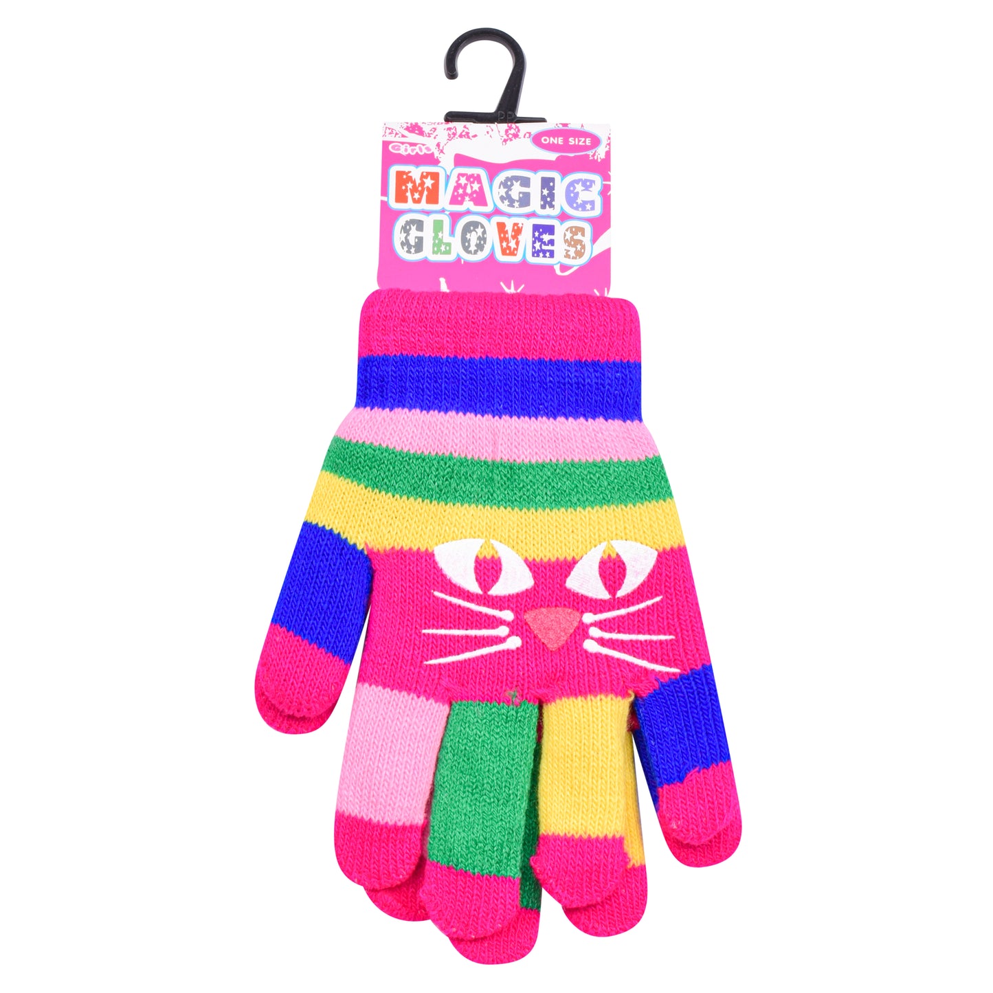 PRO HEAT™ Kids Thermal Magic Gloves - Cat (Assorted Colours)