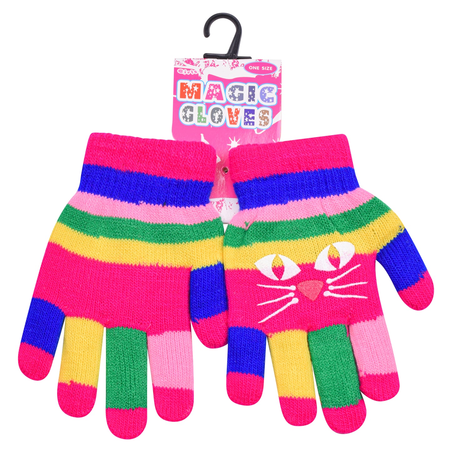PRO HEAT™ Kids Thermal Magic Gloves - Cat (Assorted Colours)