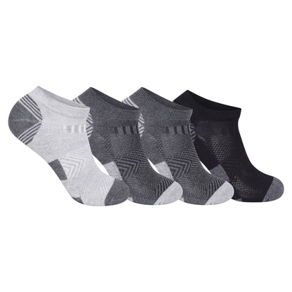 Mens Cushioned Trainer Socks - Assorted Two Tone (12 Pairs)