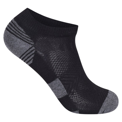 Mens Cushioned Trainer Socks - Assorted Two Tone (12 Pairs)