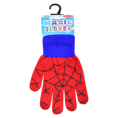 PRO HEAT™ Kids Thermal Magic Gloves - Spider Web (Assorted Colours)