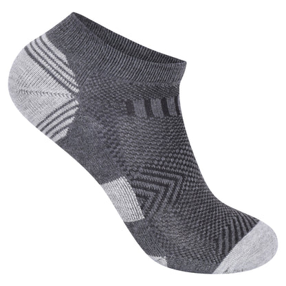 Mens Cushioned Trainer Socks - Assorted Two Tone (12 Pairs)