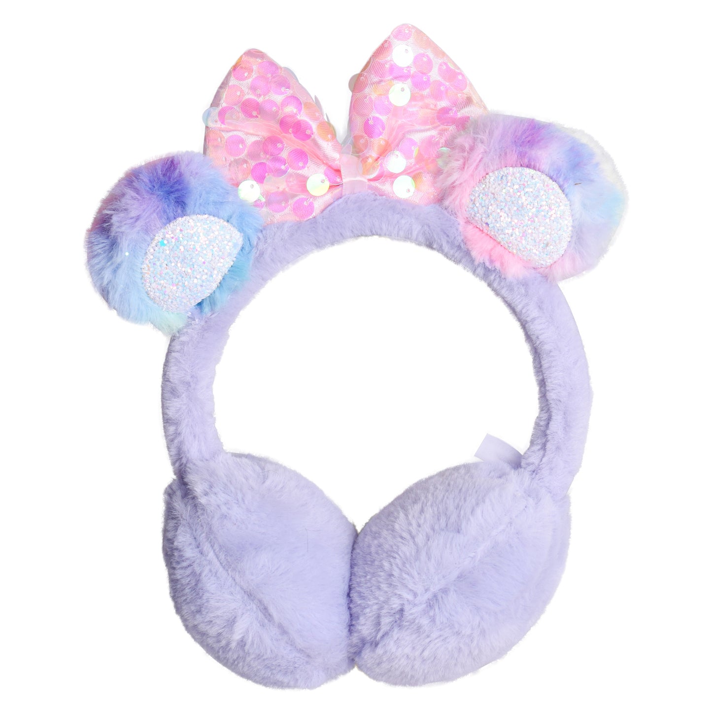 Cosy Kids Earmuffs with Magical Lights - Princess Bow