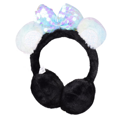 Cosy Kids Earmuffs with Magical Lights - Princess Bow