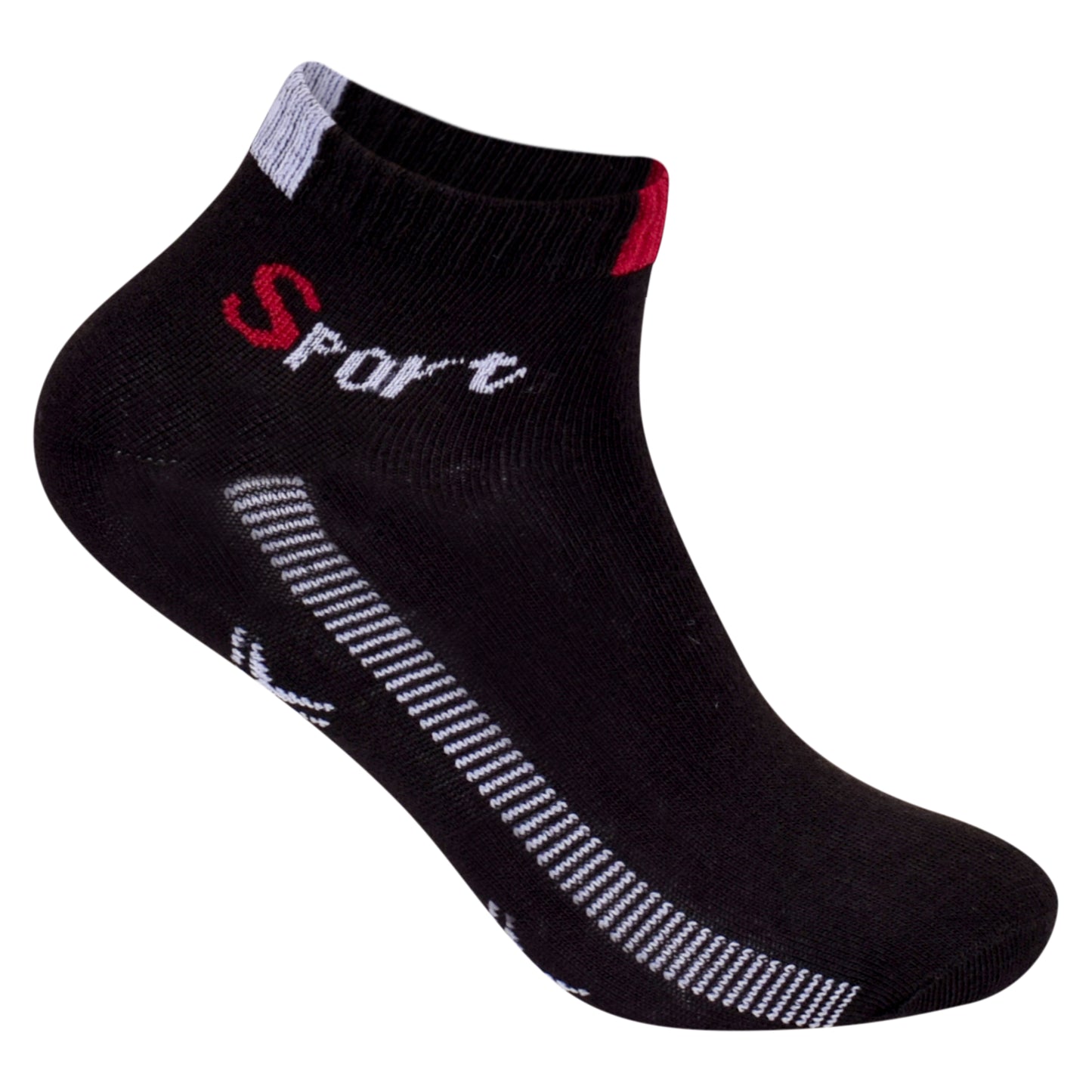 Mens Trainer Socks - Small Stripes (12 Pairs)