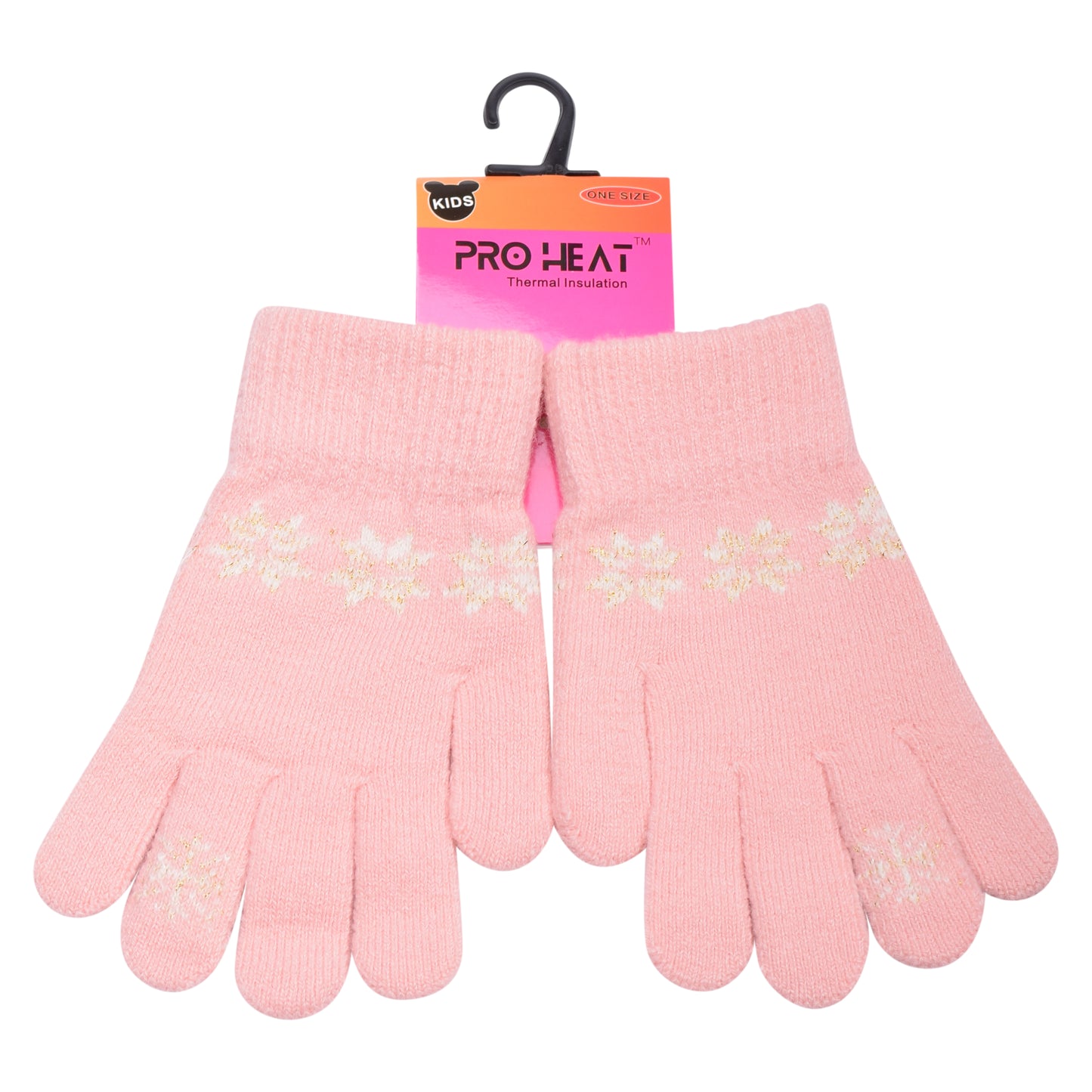 PRO HEAT™ Kids Thermal Magic Gloves - Snowflake (Assorted Colours)