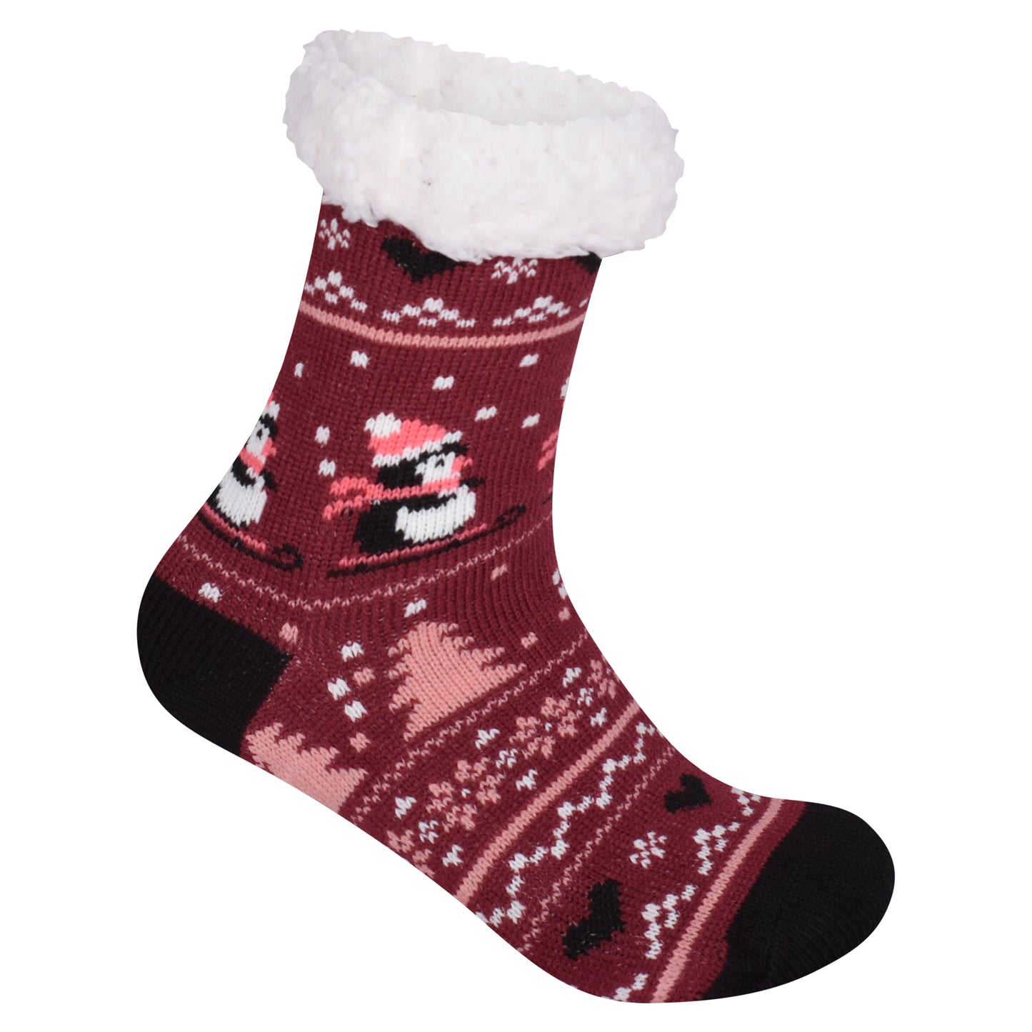 Ladies 4.8 TOG Cosy Slipper Socks - Penguin