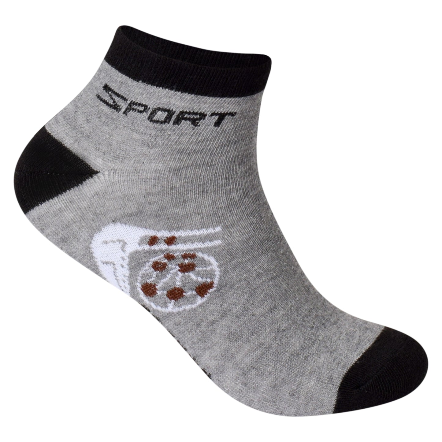 Mens Trainer Socks - Football (12 Pairs)