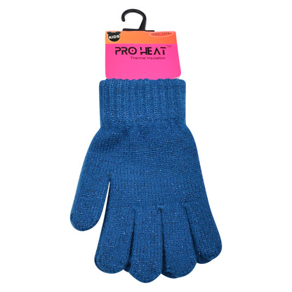 PRO HEAT™ Kids Thermal Magic Gloves - Sparkle (Assorted Colours)