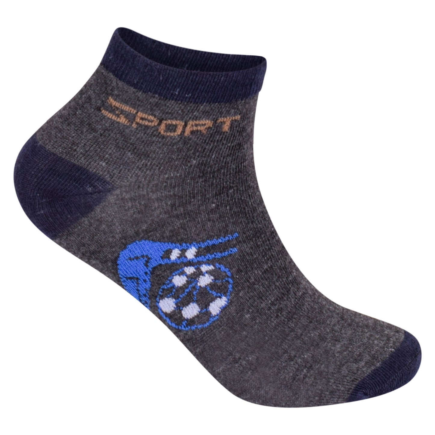 Mens Trainer Socks - Football (12 Pairs)