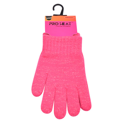 PRO HEAT™ Kids Thermal Magic Gloves - Sparkle (Assorted Colours)
