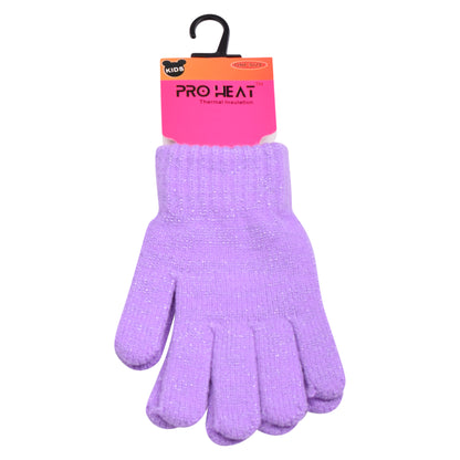 PRO HEAT™ Kids Thermal Magic Gloves - Sparkle (Assorted Colours)