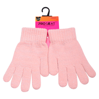 PRO HEAT™ Kids Thermal Magic Gloves - Sparkle (Assorted Colours)