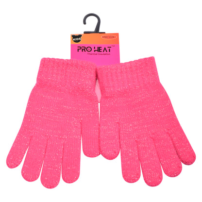 PRO HEAT™ Kids Thermal Magic Gloves - Sparkle (Assorted Colours)