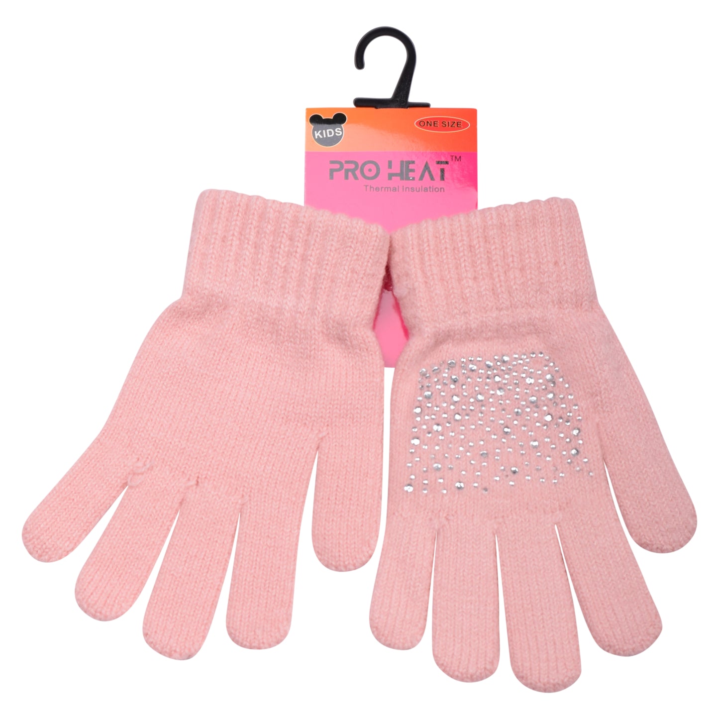PRO HEAT™ Kids Thermal Magic Gloves - Diamante (Assorted Colours)