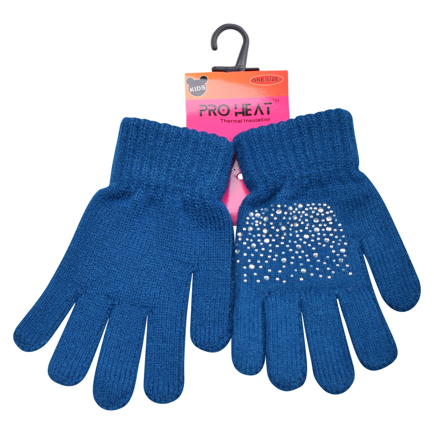 PRO HEAT™ Kids Thermal Magic Gloves - Diamante (Assorted Colours)