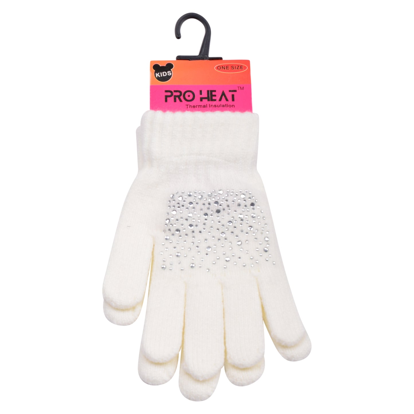 PRO HEAT™ Kids Thermal Magic Gloves - Diamante (Assorted Colours)