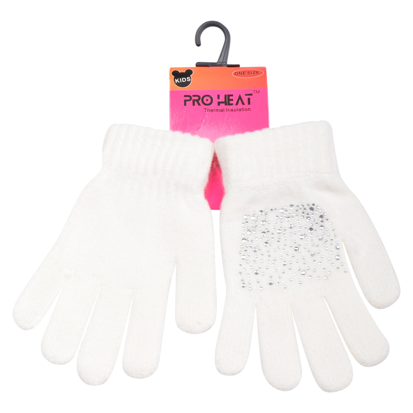 PRO HEAT™ Kids Thermal Magic Gloves - Diamante (Assorted Colours)