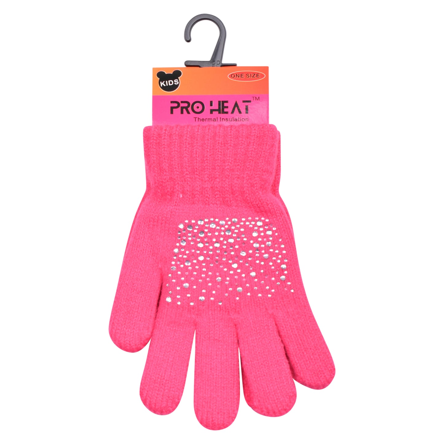 PRO HEAT™ Kids Thermal Magic Gloves - Diamante (Assorted Colours)