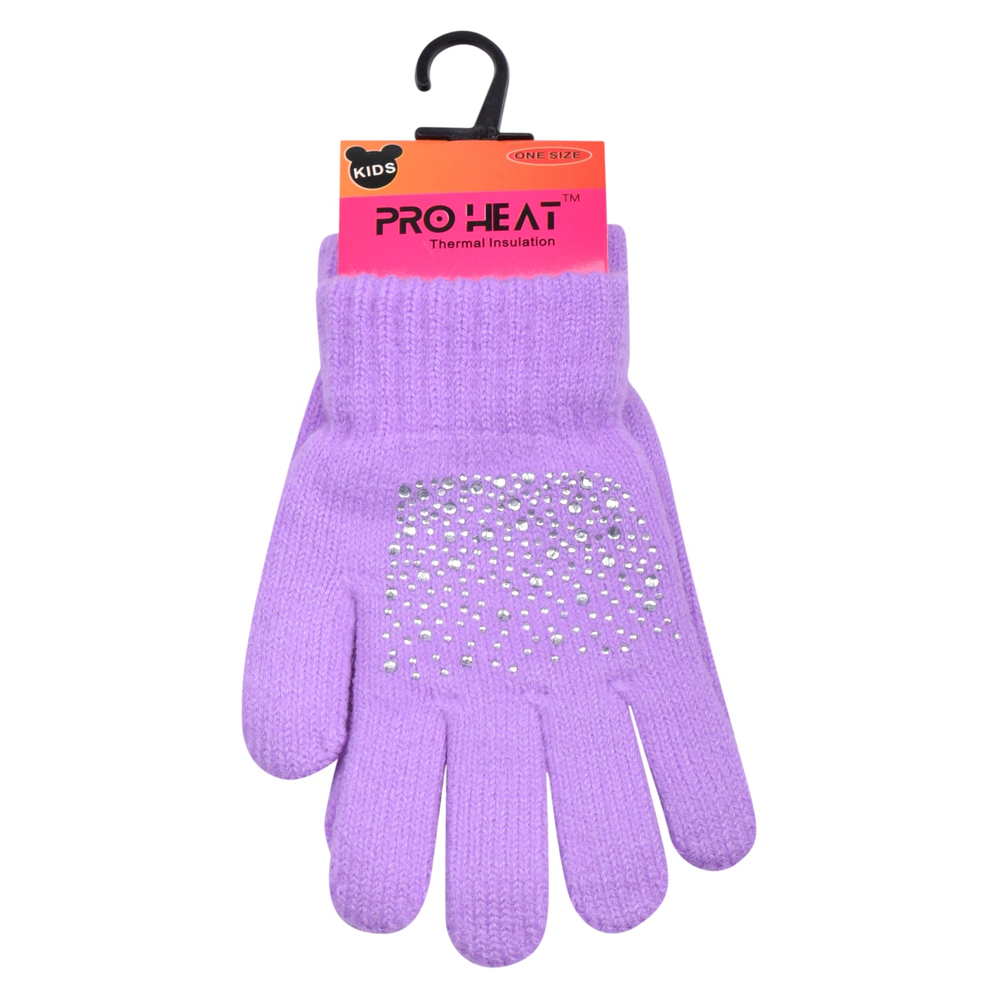 PRO HEAT™ Kids Thermal Magic Gloves - Diamante (Assorted Colours)