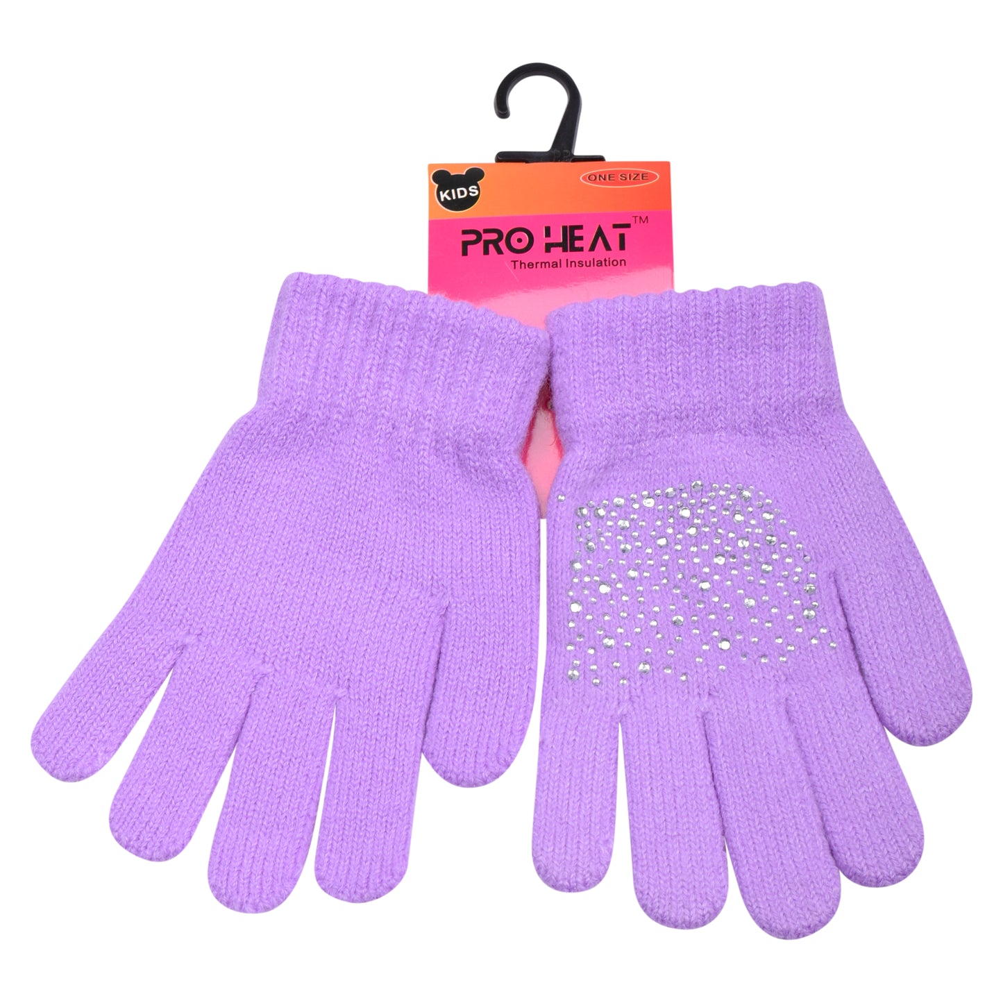PRO HEAT™ Kids Thermal Magic Gloves - Diamante (Assorted Colours)