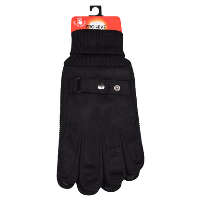 Mens Classic Thermal Touchscreen Gloves (12 Pairs)