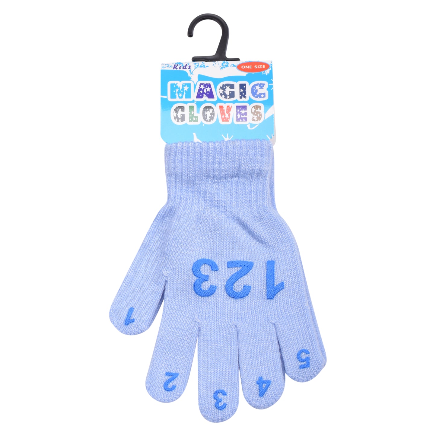 PRO HEAT™ Kids Thermal Magic Gloves - Numbers (Assorted Colours)