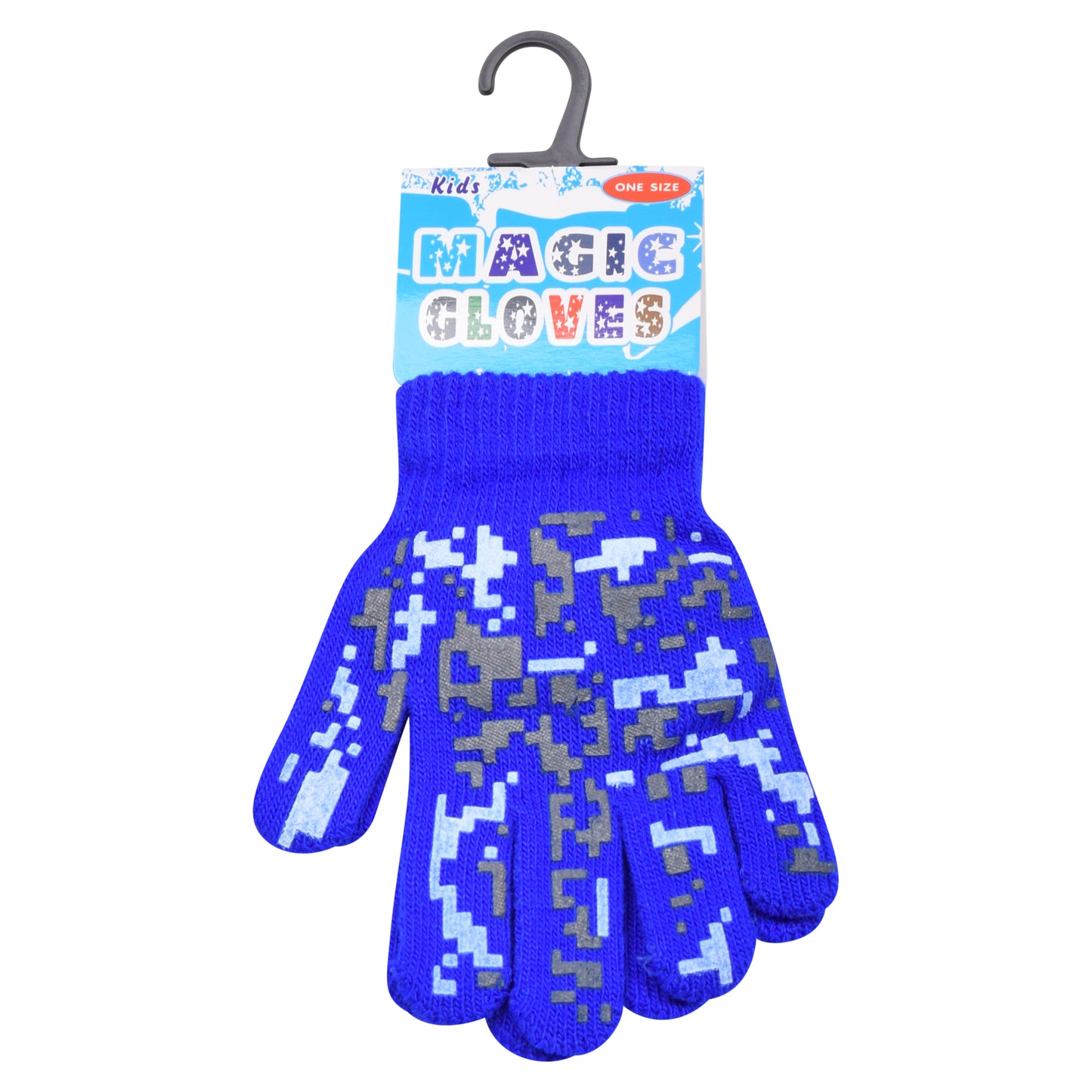PRO HEAT™ Kids Thermal Magic Gloves - Blocks (Assorted Colours)