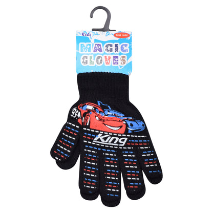 PRO HEAT™ Kids Thermal Magic Gloves - Cars (Assorted Colours)