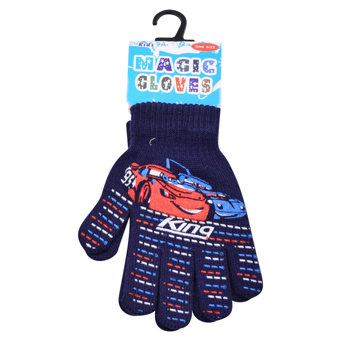PRO HEAT™ Kids Thermal Magic Gloves - Cars (Assorted Colours)
