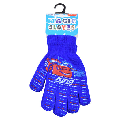 PRO HEAT™ Kids Thermal Magic Gloves - Cars (Assorted Colours)