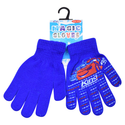 PRO HEAT™ Kids Thermal Magic Gloves - Cars (Assorted Colours)
