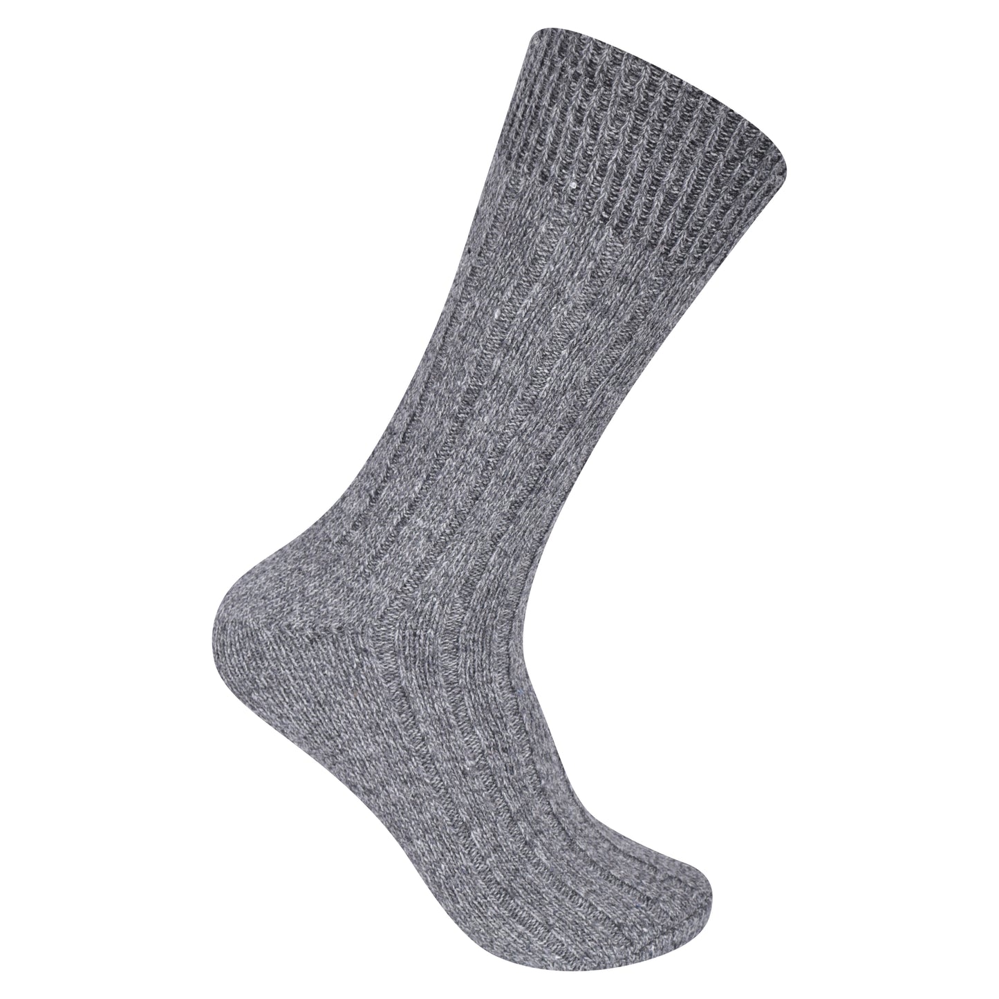 Mens Chunky Wool Blend Socks -Assorted (12 Pairs)