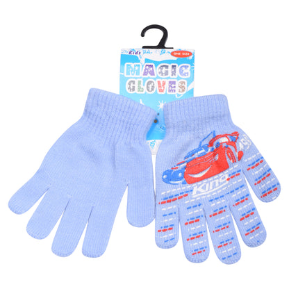 PRO HEAT™ Kids Thermal Magic Gloves - Cars (Assorted Colours)