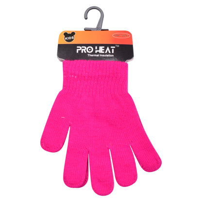 PRO HEAT™ Kids Thermal Magic Gloves (Assorted Colours)