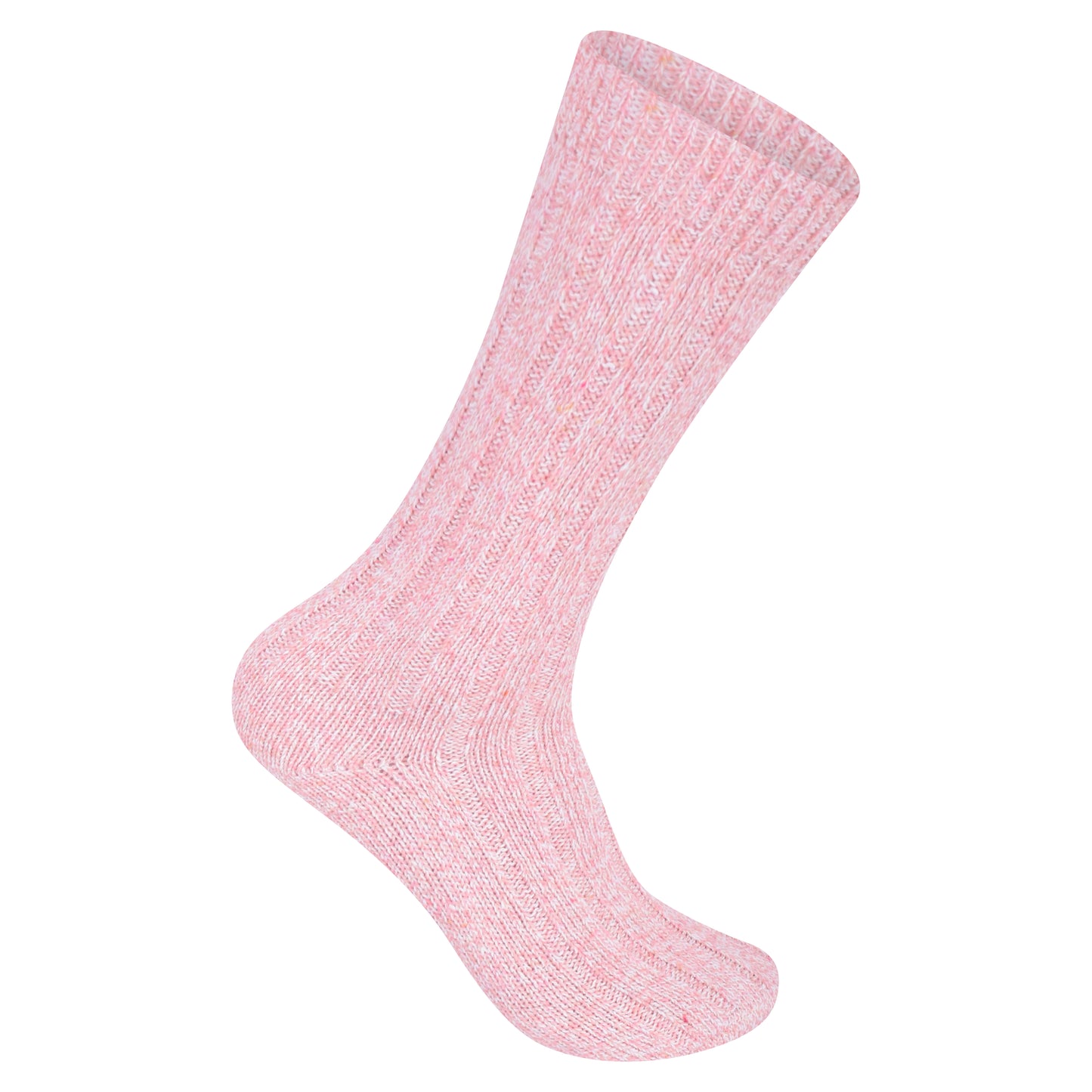 Ladies Chunky Wool Blend Socks - Assorted (12 Pairs)