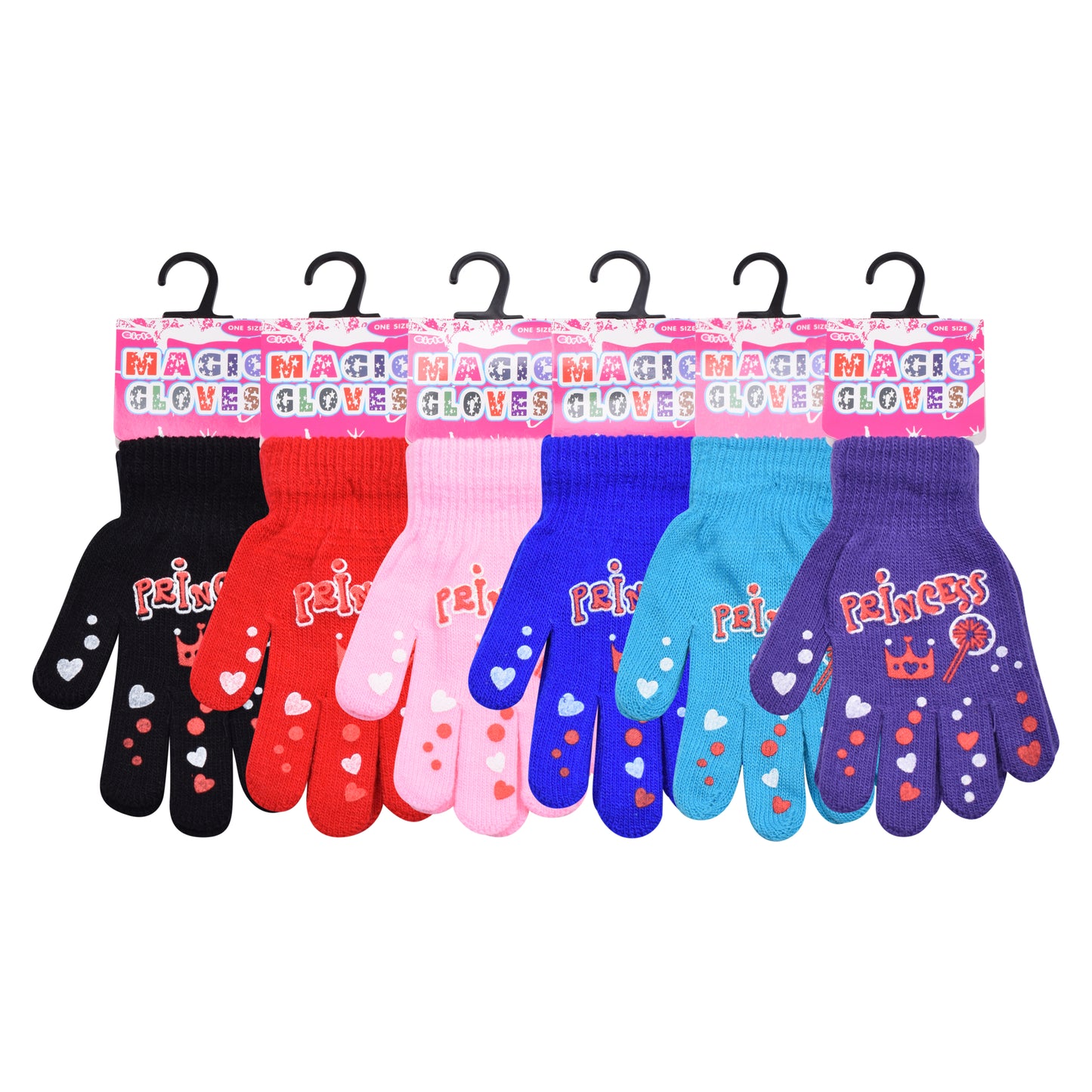 PRO HEAT™ Kids Thermal Magic Gloves - Princess (Assorted Colours)