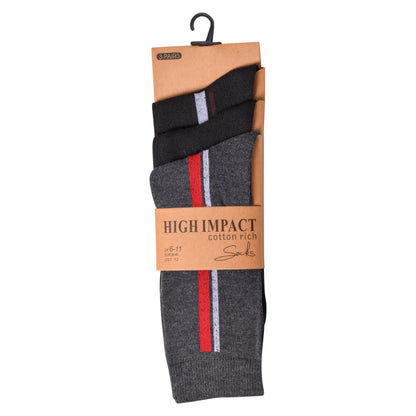Mens Dress Socks - Multi-Pattern (12 Pairs)