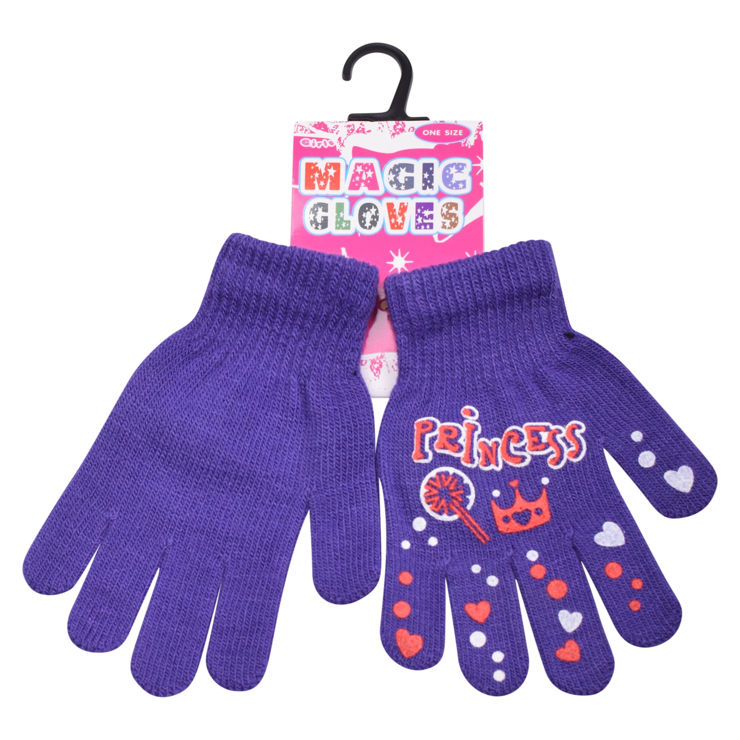 PRO HEAT™ Kids Thermal Magic Gloves - Princess (Assorted Colours)