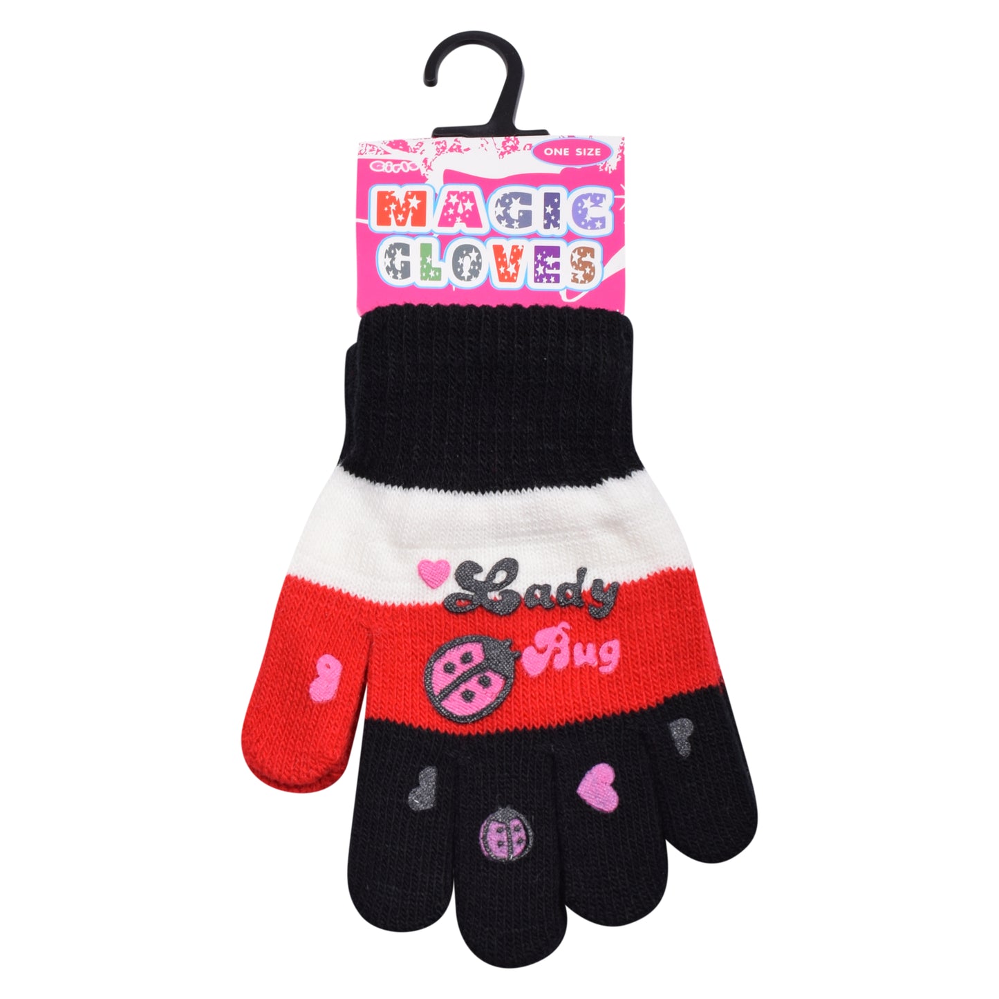 PRO HEAT™ Kids Thermal Magic Gloves - Lady Bug (Assorted Colours)